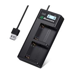 Cargador Doble para Baterías Sony NP-F970 y NP-F750